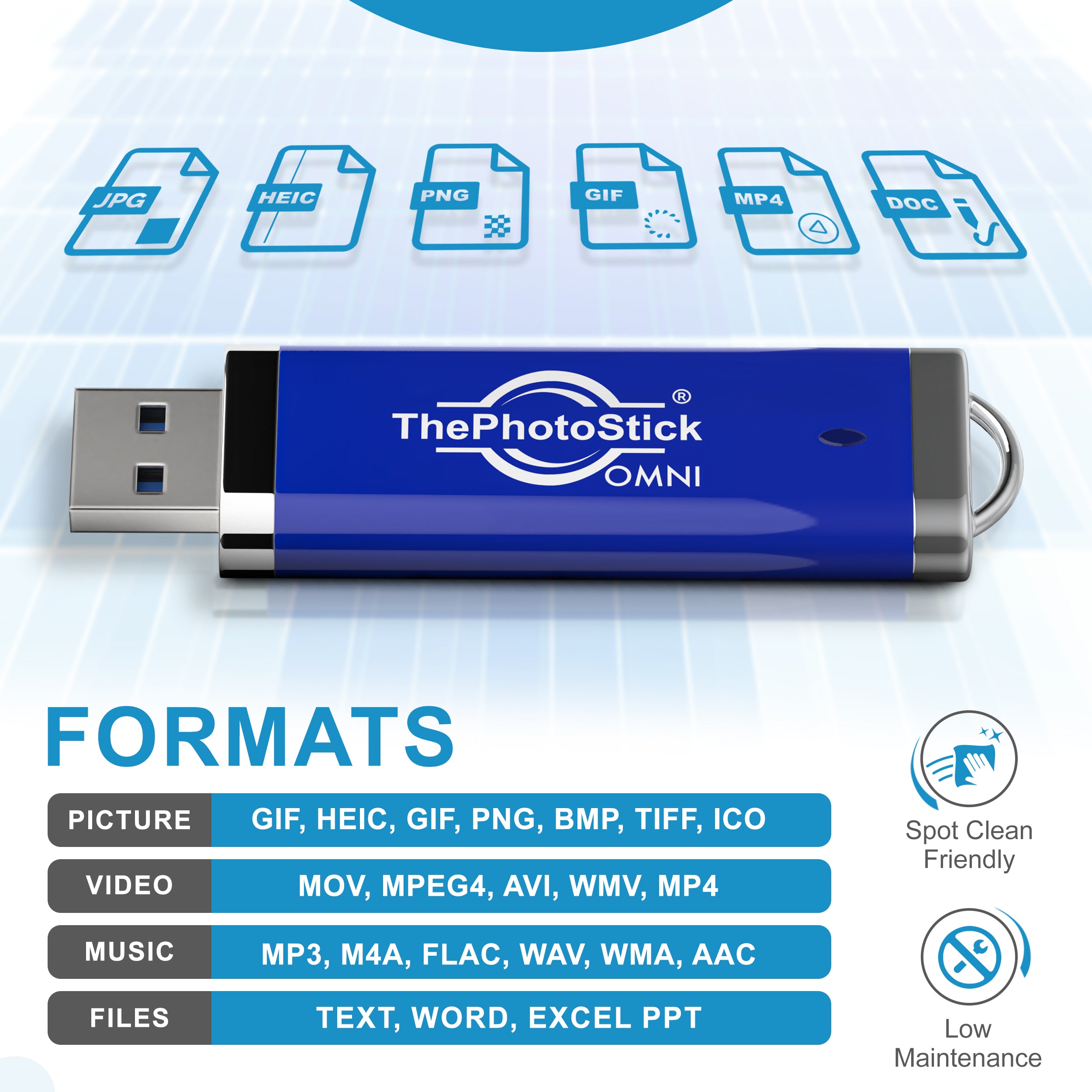 LePhotoStick® Omni 256 Go