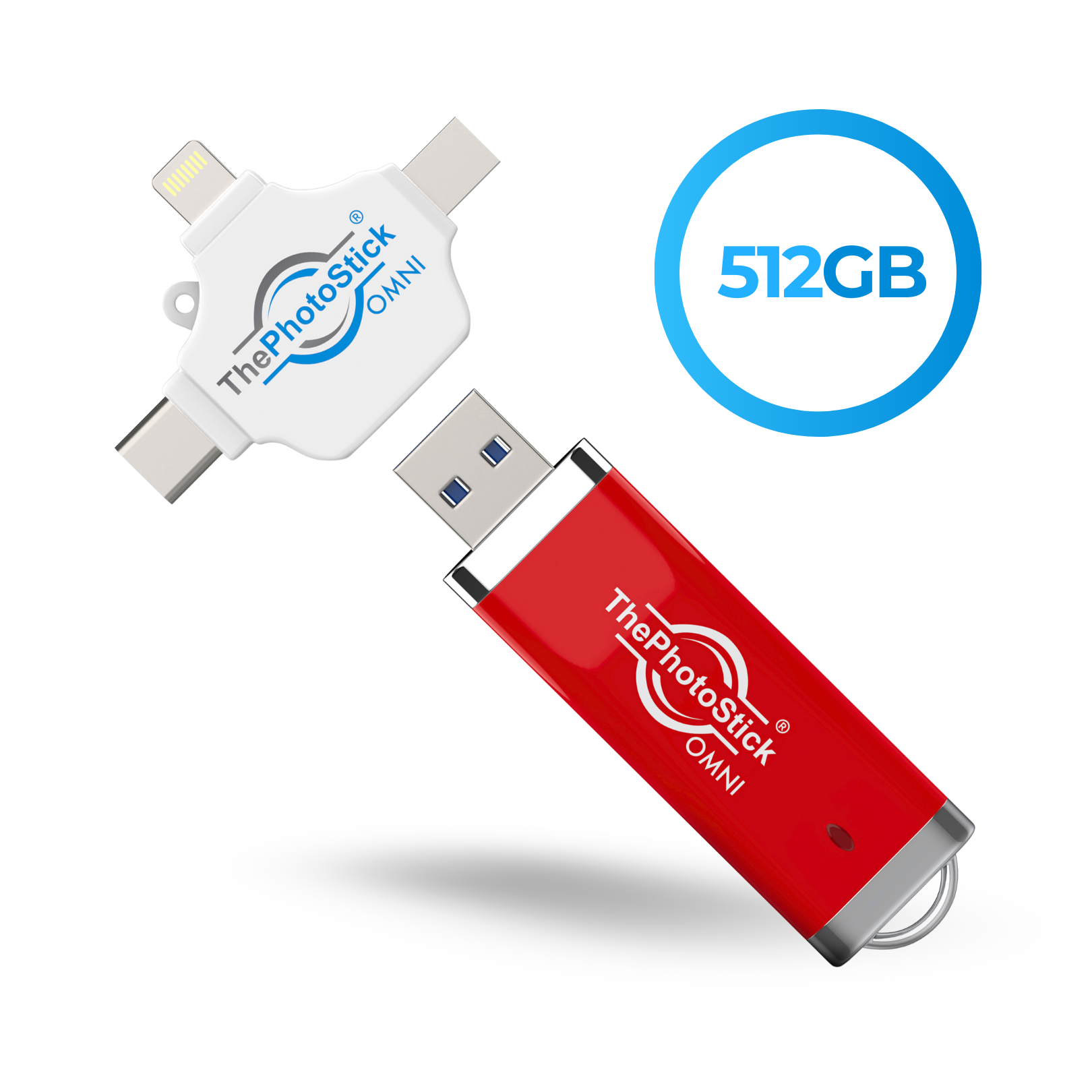 ThePhotoStick® Omni 512GB