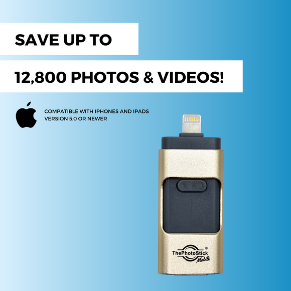 ThePhotoStick® Mobile 2.0 for iPhone and iPad (32GB)